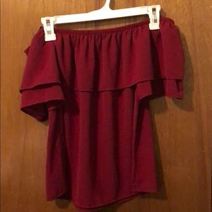 Off the shoulder top